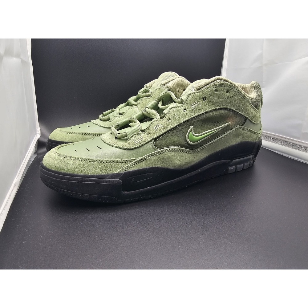 Nike Ishod Wair x Air Max Ishod Oil Green Black Men Skate Boarding FB2393-300 - Picture 10 of 15